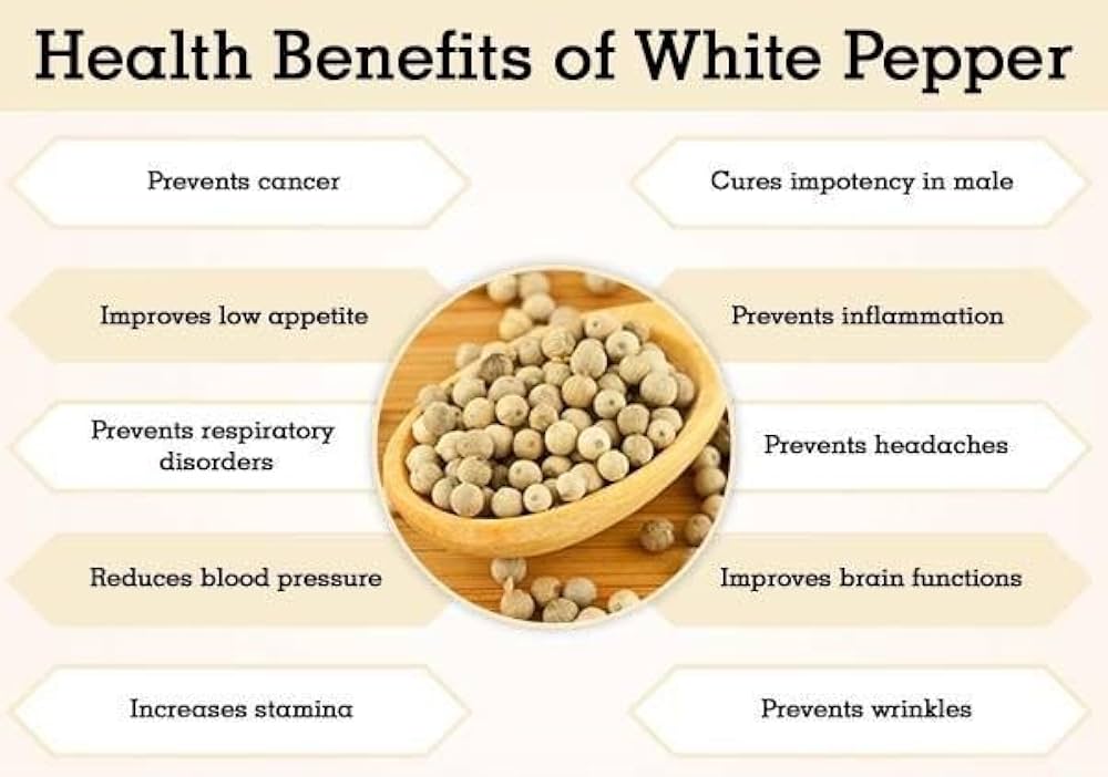 Maximize Health: Benefits and Uses of White Pepper